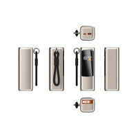 Batterie externe pour ordinateur portable de haute qualité, grande capacité, PD100W, super charge, câble intégré Type-C, 25000mAh, avec cordon