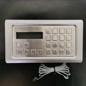 Membrana per tastiera <span class=keywords><strong>metallica</strong></span> in acciaio inossidabile resistente Bernet per distributore di carburante - Product Image 2