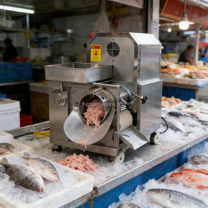 Machine à hacher les poissons en acier inoxydable, séparateur <span class=keywords><strong>de</strong></span> viande et d'os <span class=keywords><strong>de</strong></span> poisson / machine à enlever les arêtes <span class=keywords><strong>de</strong></span> poisson - Product Image 3