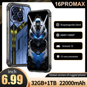 Nuevo Teléfono Resistente I16 PRO MAX, Pantalla Grande para Exteriores, Resistente al Agua y a Caídas, Función de Visión Nocturna NFC, Batería de Ultra Larga Duración - Product Image 2