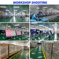 Outdoor-TV 86 Zoll Wasserdicht 1500cd Helligkeit IP55 4K Auflösung Blendschutzbeschichtung Anpassbare Animation für Villen