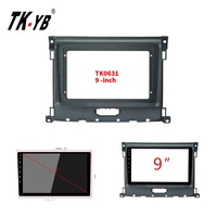TK-YB pour Ford RANGER 2018 9 pouces voiture tableau de bord intérieur décoration et accessoires stéréo garniture de cadre de panneau cadre D'installation