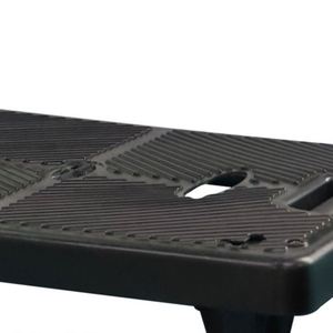 Chariot de bagages d'extérieur pliable télescopique avec poignée ergonomique, conception portable à 4 roues, capacité de charge de 100 kg, facile à utiliser - Product Image 5