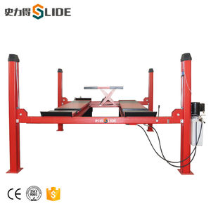 Certifié CE ascenseur de <span class=keywords><strong>voiture</strong></span> à dégagement hydraulique à 4 poteaux 4000kg capacité de levage <span class=keywords><strong>cric</strong></span> de <span class=keywords><strong>pont</strong></span> élévateur de véhicule - Product Image 6