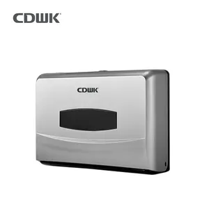 CDWK Dispenser Kertas Toilet Plastik, Dispenser Terpasang Di Dinding, Kertas Handuk CD-8125