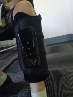 Masseur de jambes électrique pour la circulation sanguine et la relaxation musculaire Masseur de mollets à compression d'air sans fil