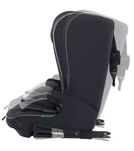 Siège auto multifonctionnel pour bébé Lunar I-size noir léger renforcé en acier certifié R129, de 15 mois à 12 ans - Product Image 5