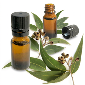 Huile essentielle d'eucalyptus 100% pure de haute qualité, distillée à la vapeur à partir de feuilles séchées d'Inde - Anti-âge et revitalisant pour la peau - Product Image 1