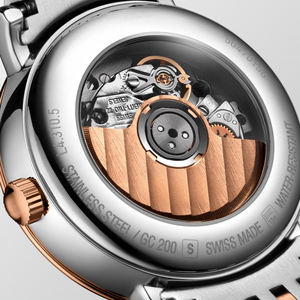 Reloj Mecánico Automático Clásico con Indicador de Fecha, Brazalete de Acero Inoxidable para Mujer, Longinesing - Product Image 6