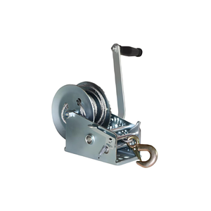 Winch Manual Baja Anti Karat 300kg Harga Ekonomis, Engkol Tangan 2 Arah, 2 Kecepatan, Tali Kawat Baja, Penarik Jangkar - Product Image 6