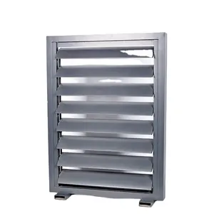 (ISO9001,CE)Aluminum shutters sun shading oval louver