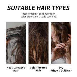 Maschera Professionale per <span class=keywords><strong>Capelli</strong></span> all'Ingrosso, Profumo di Lavanda, Non Unta, Riparazione Danni da Calore, Nutriente, Personalizzabile per Salone - Product Image 5