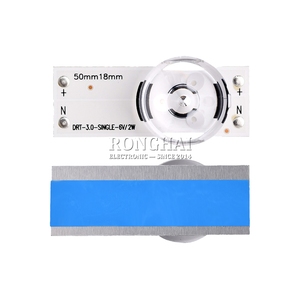 3V 6V lg6v vòng vuông SMD LED Emitting Diode đèn ánh sáng hạt Quang len Lọc sửa chữa các bộ phận 32-65inch TV đèn nền LED Strip - Product Image 6