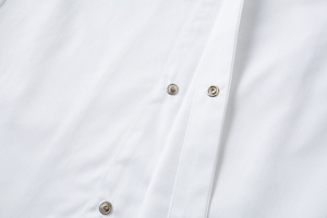 Heren Katoenen Borduurwerk Print Logo Cafe Hotel Restaurant Gebraden Keuken Jas Franse <span class=keywords><strong>Chef</strong></span>-Kok <span class=keywords><strong>Uniform</strong></span> - Product Image 6