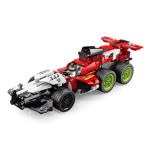 Bloques de Construcción de Coche de Carreras F1 Tech, Set Transformable 2 en 1 para Niños de 5 a 7 Años, Kit de Juguete de Construcción de Plástico - Product Image 2
