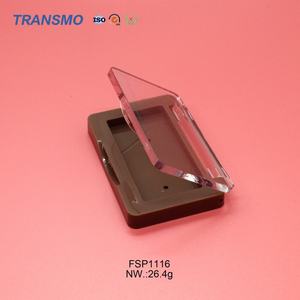 Boîte à poudre carrée vide, emballage de poudre à marque privée, conteneur de blush, étui à poudre cushion - Product Image 4