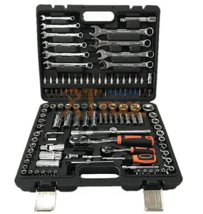 Rttool kit de caixa de ferramentas chave soquete, combinação, chave de soquete, 138 peças