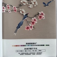 Peinture murale personnalisée en soie haut de gamme pour la maison, décoration moderne, murale par transfert thermique, anti-salissure, pour toute la maison, salon