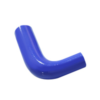 Tuyau en caoutchouc silicone pour radiateur d'eau et d'air, taille personnalisée 30/45/120/90/135 degrés, pour camion