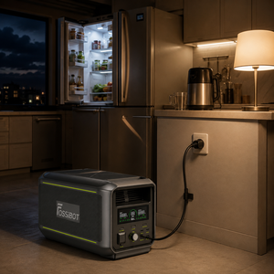 Station d'alimentation portable Fossibot F3000 3000W 2048Wh LiFePO4, batterie de secours domestique, alimentation d'urgence à onde sinusoïdale pure pour la maison - Product Image 1