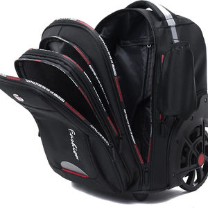 2025 haute capacité dessin animé école Trolley sac à roulettes Bookbag enfants école roulant sac à dos avec 2 roues pour enfant - Product Image 3