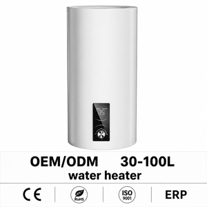 Calentador de Agua Eléctrico con Tanque de Almacenamiento de 30L, 50L, 80L, 100L, Pantalla Digital, para Baño, Ducha, Géiser, <span class=keywords><strong>Caldera</strong></span> de Agua Caliente, OEM - Product Image 1