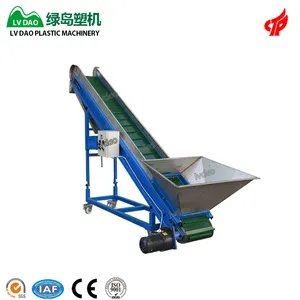 High Abrasion Resistance Factory Price Magnet Conveyor Belt Machine For Plastic Recycling Machine