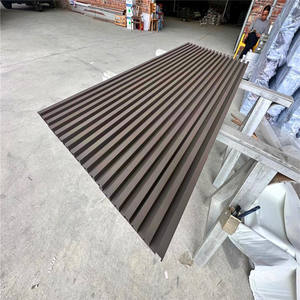 แผ่นอลูมิเนียมอัลลอยด์ลายคลื่นสำหรับติดผนังโปรไฟล์อลูมิเนียม<span class=keywords><strong>ลอน</strong></span><span class=keywords><strong>เล็ก</strong></span>ตกแต่งผนังม่านกลางแจ้งปรับสีได้ - Product Image 6