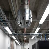 Buse à gaz en acier inoxydable DN50 2 pouces à filetage femelle, 360° °   Tête de décharge multi-trous à haut débit pour la suppression des incendies FM200 CO2