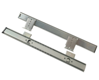 Glissière de clavier moderne 1035-06A, 35 mm, acier laminé à froid, capacité de charge de 35 kg