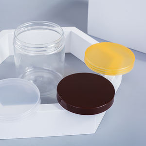 50ml-1000ml Customized Clear Round Plastic <b>Food</b> <b>Storage</b> Jar with Screw Top Lid for Sugar Candy Nuts - Product Image 5