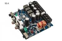 OEM ODM Amplifier Mobil 4 Kanal Kelas D 50W*4 RMS Mini Kompak Penguat Audio Mobil