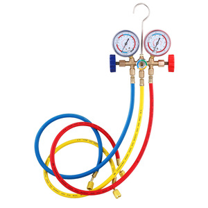 Yiheng Refrigerant Dual Gauge Set Brass Pressure Monitor For <b>Car</b> Air Conditioning <b>Repair</b> Tool - Product Image 4