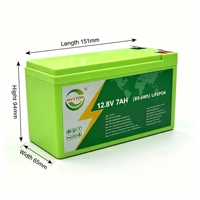 Batterie LiFePO4 MVVTON 12,8V 7Ah 89,6Wh – Remplace les batteries au plomb pour systèmes solaires, UPS et alarmes de sécurité – 6000 cycles – -20~60°C
