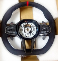 Volant sport à 3 branches en Alcantara M-performance pour G30/G31/G32/X3/G01/X4/G02/M2/G87/M3/G80/M4/G82/G42/G20/LCI/M5/F90/G11