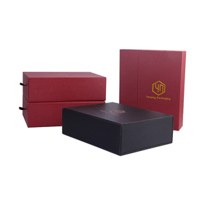 Boîte cadeau magnétique de luxe haut de gamme, ensemble pliable personnalisé avec logo, boîte cadeau en carton personnalisée, doublure en éponge, écologique, portable - Product Image 4