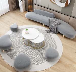 เก้าอี้รอโซฟาร้านทำผมสำหรับพักผ่อนร้านเสื้อผ้าโซฟาแบบกำหนดเองทันสมัยเรียบง่าย - Product Image 2