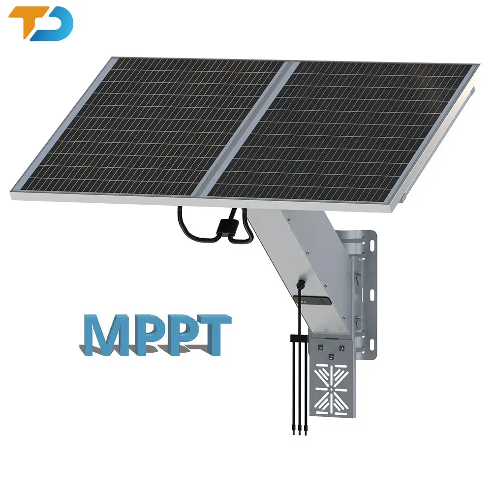 Tecdeft sản phẩm năng lượng mới 120W Watts ngoài trời năng lượng mặt trời Power Panel Kit năng lượng mặt trời Power panel năng lượng mặt trời cung cấp điện hệ thống