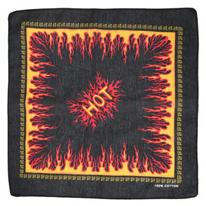 ผ้าพันคอผ้า100% ฮาโลวีนผ้าโพกหัวลายเปลวไฟผ้าโพกหัวผ้าพันคอฮิปฮอปออกแบบได้ตามต้องการแฟชั่นขี่จักรยานกีฬาใช้ได้ทั้งชายและหญิง - Product Image 3