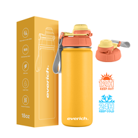 Botol Air Stainless Steel Dinding Ganda, Termos Vakum Insulasi, Dinding Ganda 304, Penahan Panas
