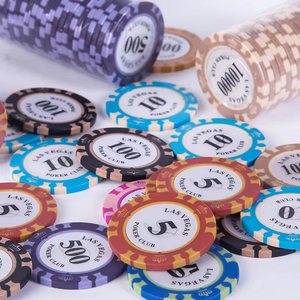 Ensemble de jetons de <span class=keywords><strong>poker</strong></span> de 500 pièces <span class=keywords><strong>avec</strong></span> logo personnalisé, de haute qualité, Royal Flush, Premium Deluxe, jetons de <span class=keywords><strong>poker</strong></span> en plastique bon marché <span class=keywords><strong>avec</strong></span> étui en aluminium - Product Image 6