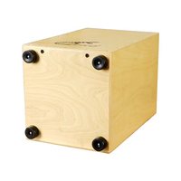 Gecko CL12N Cajon Birch Wood Box Drum Professional Percussion Instrument with Steel Snare Strings for Adults Kids Beginners