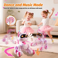 2025 Offre Spéciale garçons filles électrique Rc Robot chat animal de compagnie Intelligent interactif mignon Robot animaux jouets pour vacances et anniversaires cadeaux