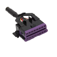 OBD 2 16Pin OBD2 16 Pin Male To dual Female Extension Cable, OBD Adapter cable for VW AUDI In Stock