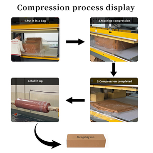 Современная сжимаемая модульная кровать-бокс, вакуумная, компактная, из мягкого высокоплотного чистого поролона, экологически чистая ткань, сжатая кровать - Product Image 6