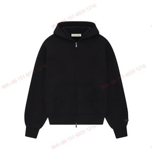 New Arrival SS25 Essential Full Zip-<strong>Up</strong> Hoodie Comfortable with <strong>Open</strong> Hood Autumn Season Classic Always on Series - Product Image 3
