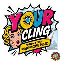 Roll Vinyl Statis Elektrostatik untuk Jendela, Film Promosi Grafis, Stiker Jendela Lepas Pasang, Display Iklan