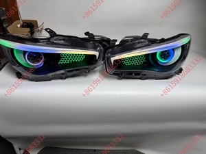 For Infiniti Q50 <strong>LED</strong> <strong>Headlights</strong> Modified with RGB Honeycomb Mesh <strong>Headlights</strong> - Product Image 4