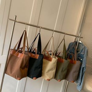 Bolso de Mano Casual de Lona para Mujer, Estilo Vintage, Gran Capacidad, Nuevo Bolso Tote para Llevar Bajo el Brazo o al Hombro, para Compras, 2024 - Product Image 6