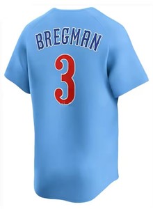 Beste kwaliteit gestikte 4 Crow-Armstrong 7 Dansby Swanson 27 Seiya Suzuki 3 Alex Bregman Amerikaans honkbaltenue - Product Image 6